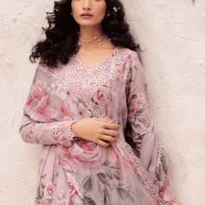 3-Piece Embroidered Lawn Suit