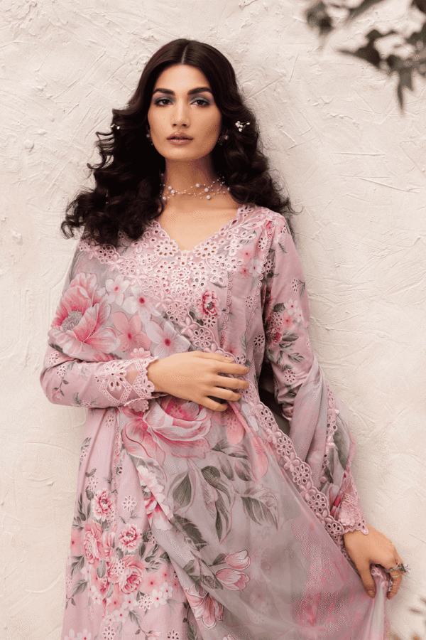 3-Piece Embroidered Lawn Suit