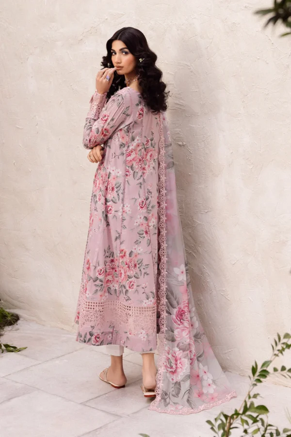 3-Piece Embroidered Lawn Suit - Image 2