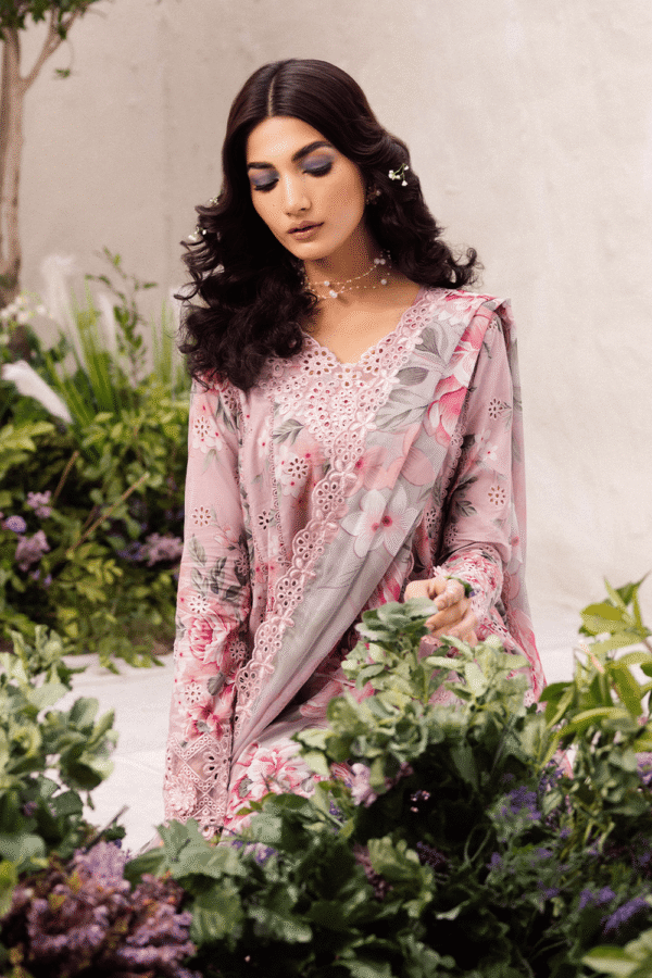 3-Piece Embroidered Lawn Suit - Image 3