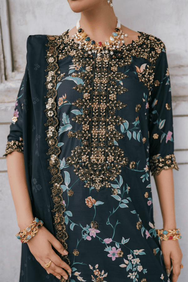 Embroidered Raw Silk - Image 2