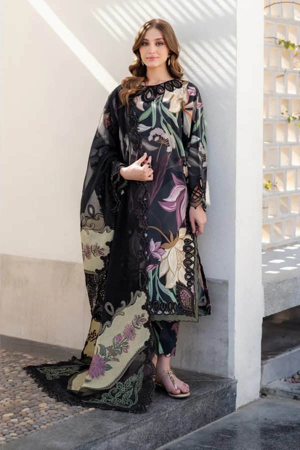 Baroque Digital Printed Lawn