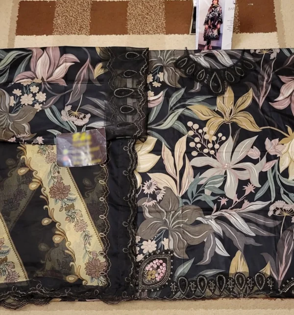 Baroque Digital Printed Lawn - Image 4